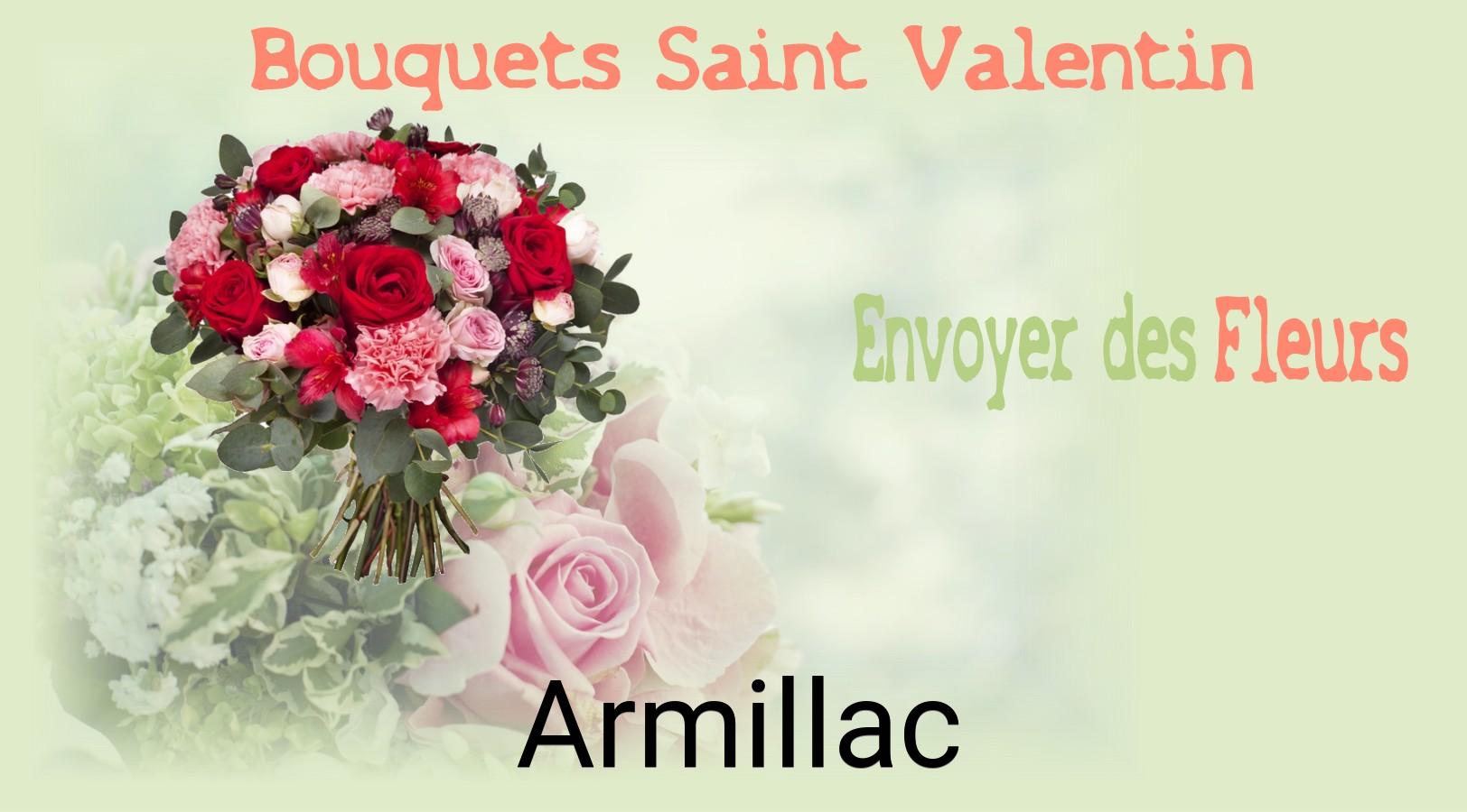 Roses de Saint-Valentin livrées à Armillac